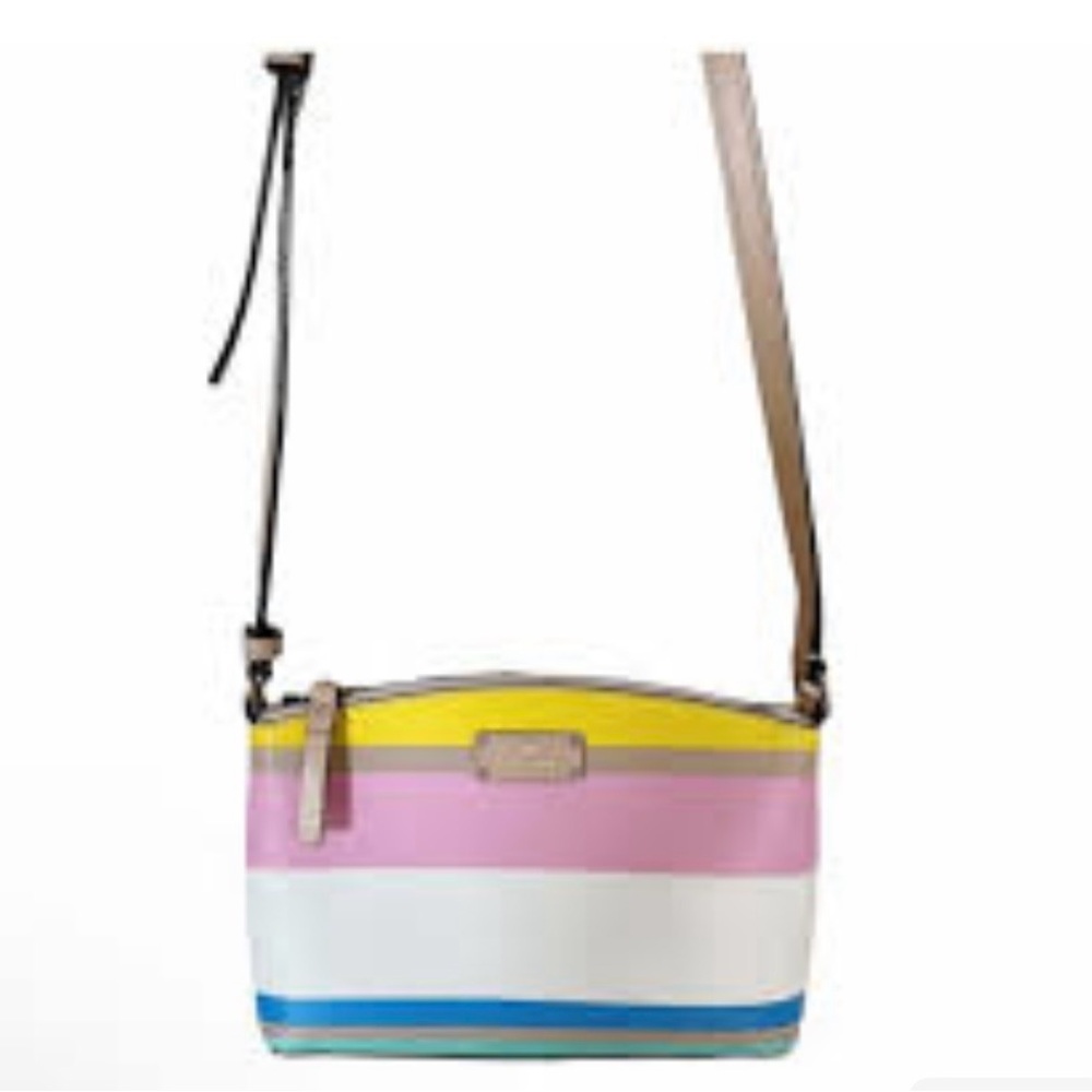Kate Spade colorful Striped Crossbody Bag